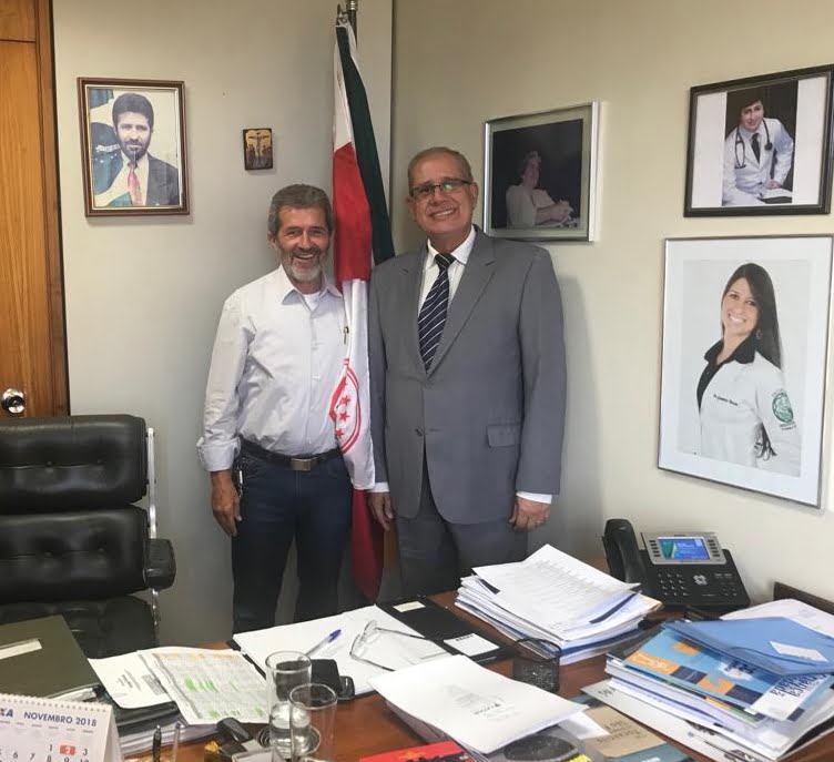 Prefeito Sávio Torres esteve em Brasília buscando recursos para o município