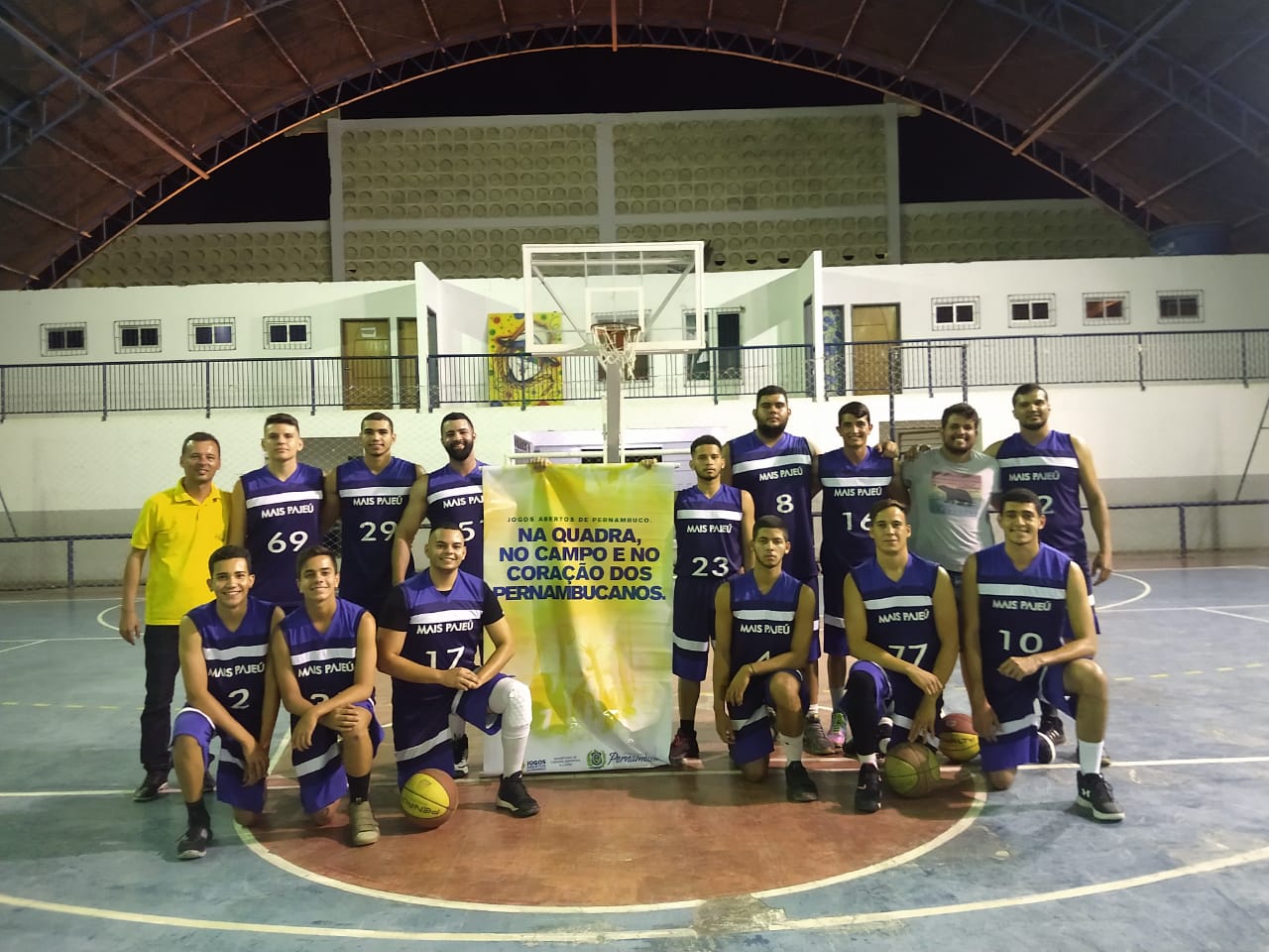 Basquete Afogados/ Mais Pajeú vice campeão dos Jogos Abertos de PE