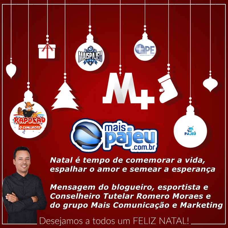 Desejamos a todos um FELIZ NATAL