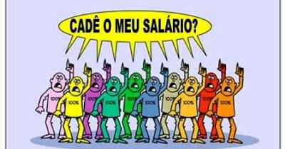 Manifestação contra atraso de salários em Santa Terezinha
