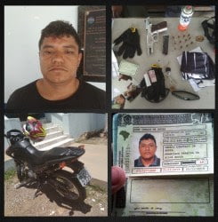 Assaltante de banco é preso em Serra Talhada. Ele e seus comparsas pretendiam efetuar roubo milionário