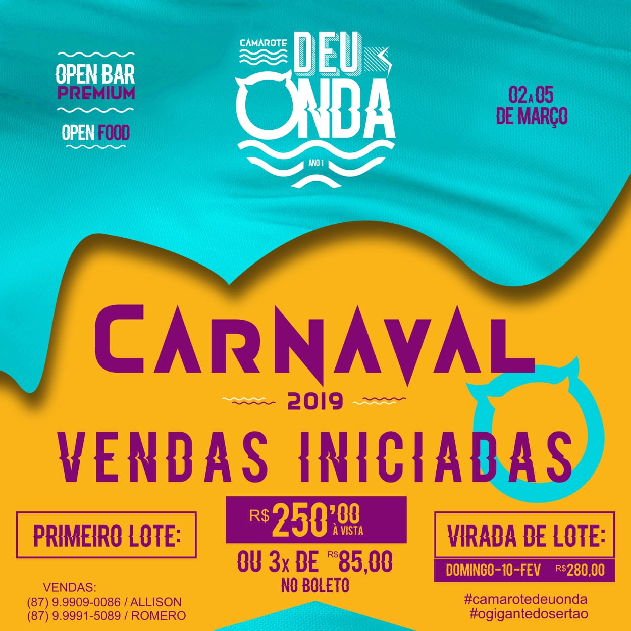 Duas forças se unem e lançam camarote com grandes novidades para o carnaval 2019