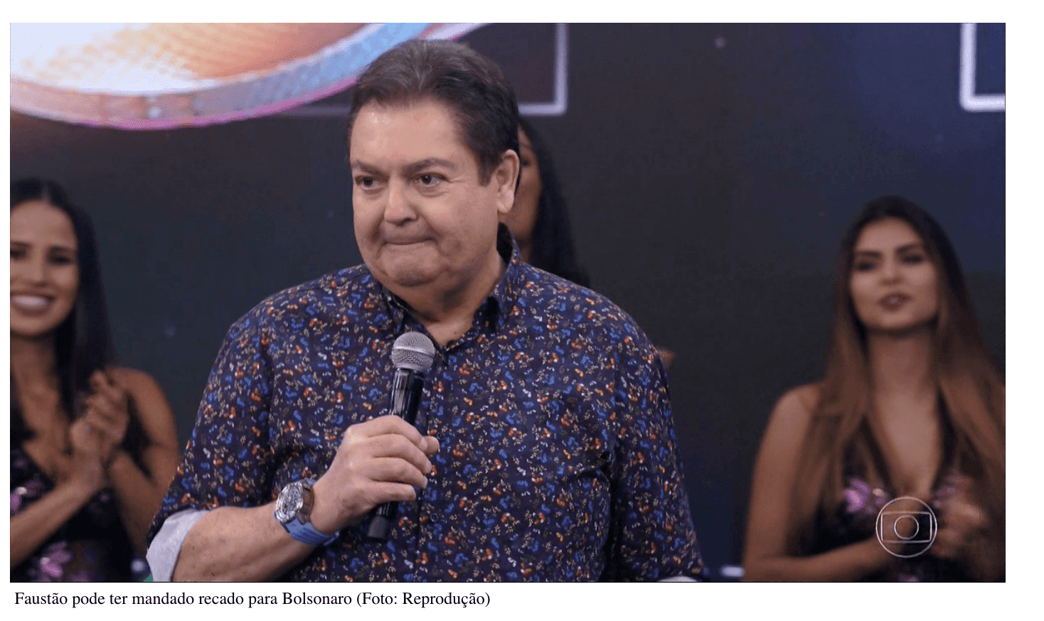 Na Globo, Faustão critica Bolsonaro: ‘Idiota que está lá ferrando com todo mundo’