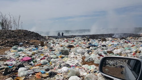 Lixão é novamente vítima de incêndio em Tabira