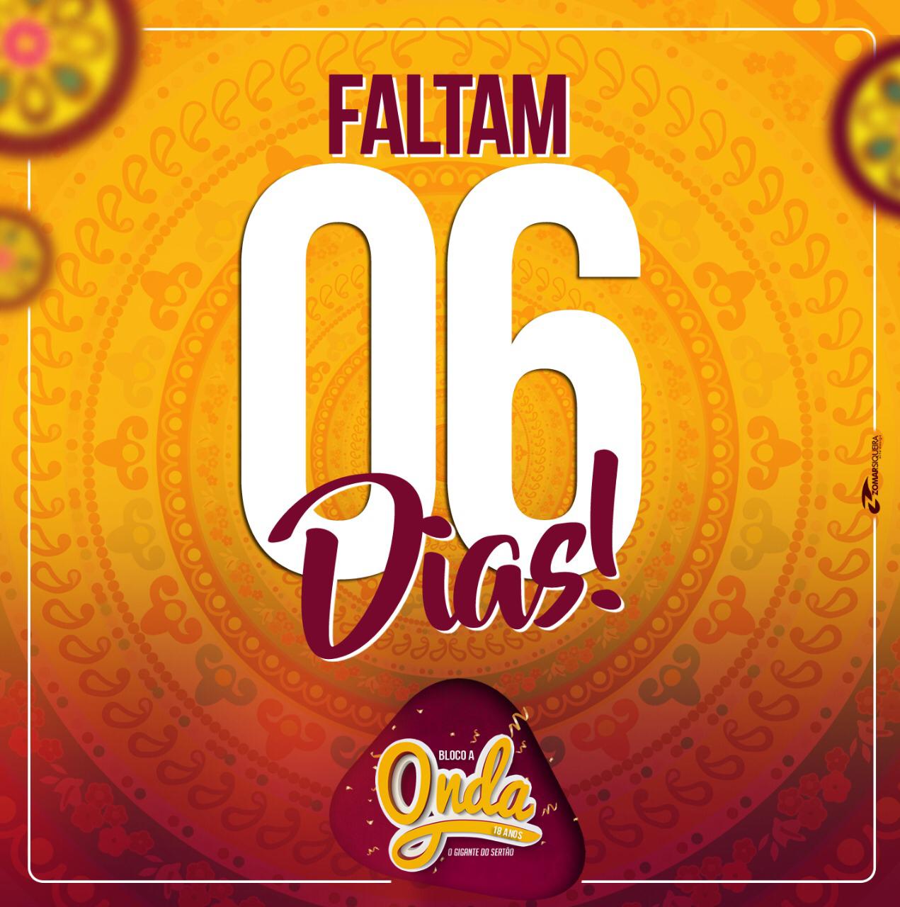 Faltam seis dias para o bloco A Onda, confira o convite de Ramon Shnayder