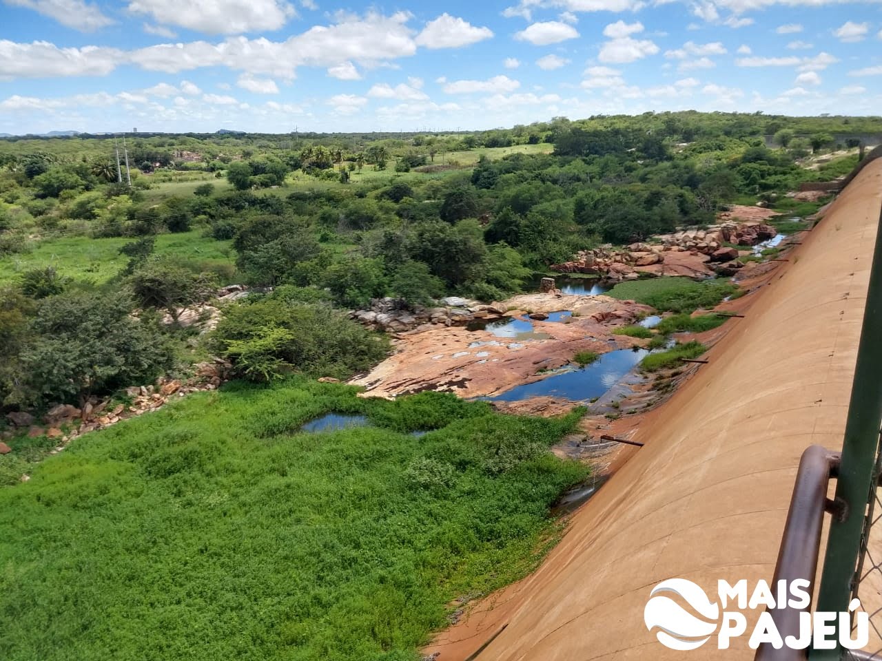 Confira imagens da Barragem de Brotas em 29/03/2019