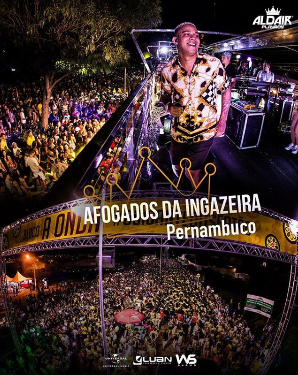 Aldair Playboy faz show histórico em Afogados da Ingazeira