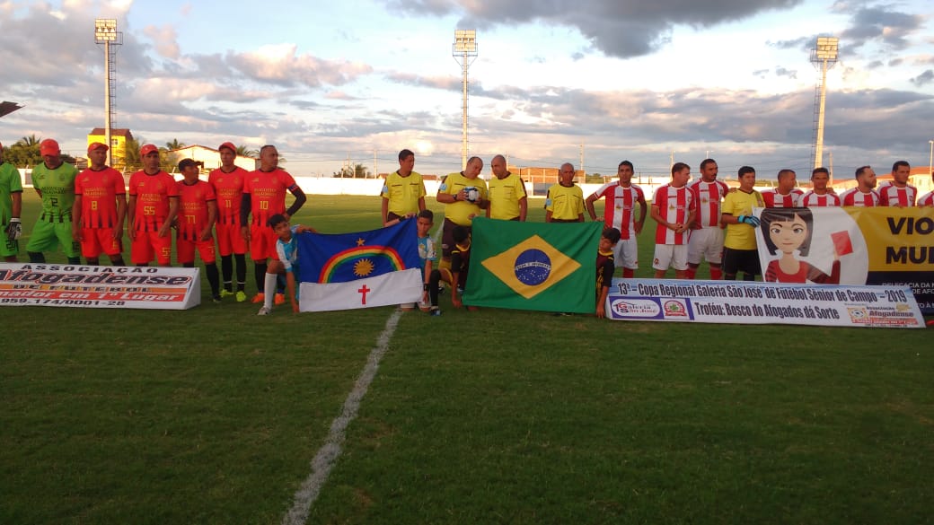 Bangu vence o Valadares na abertura da 13ª Copa Regional Sênior de Futebol