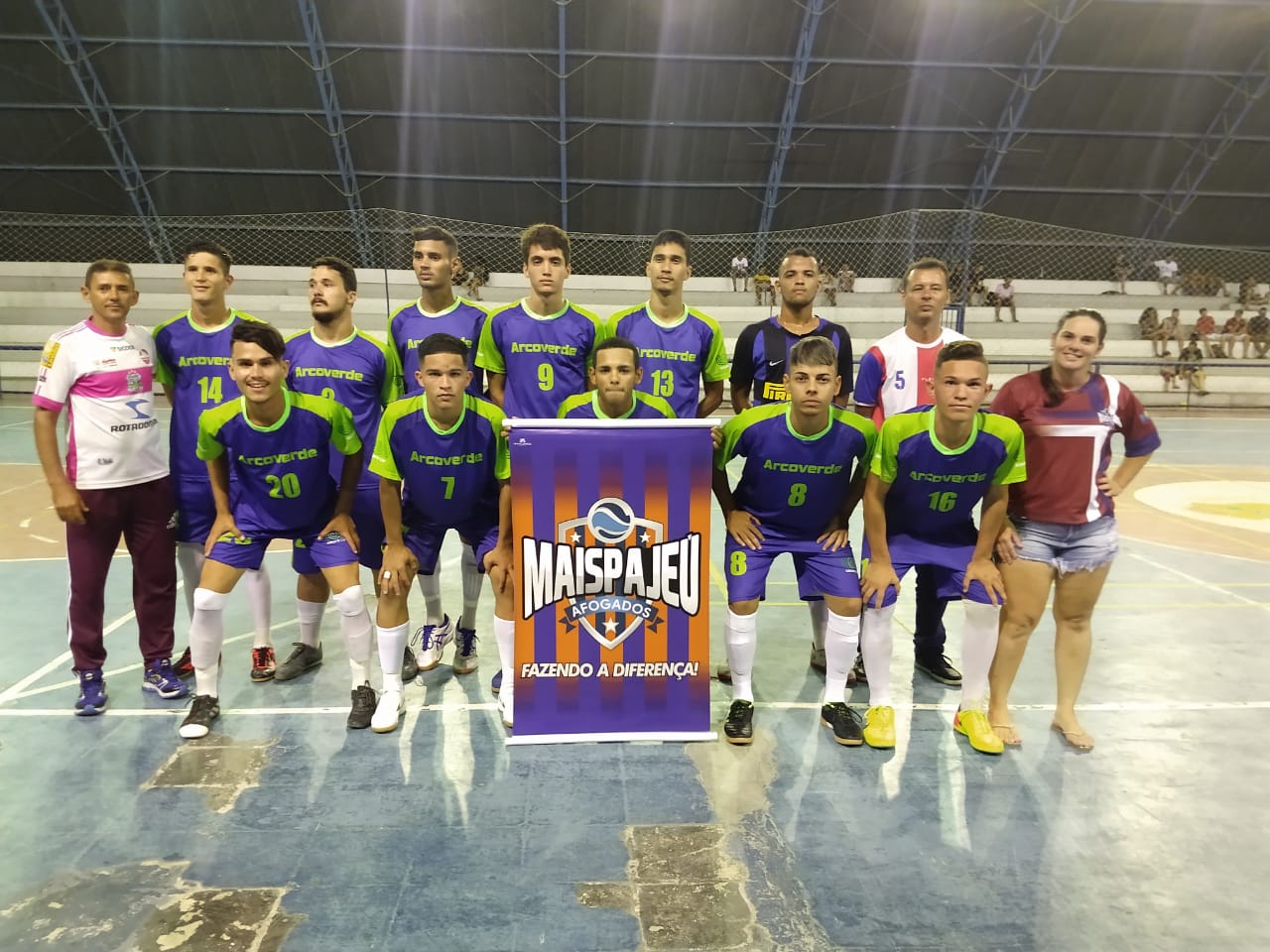 Juvenil de futsal do Mais Pajeú brilha e conquista o vice-campeonato do Jecipe