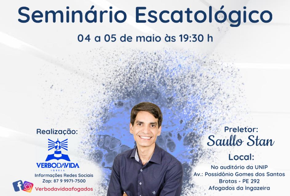 Afogados da Ingazeira sediará o primeiro Seminário Escatológico da Região