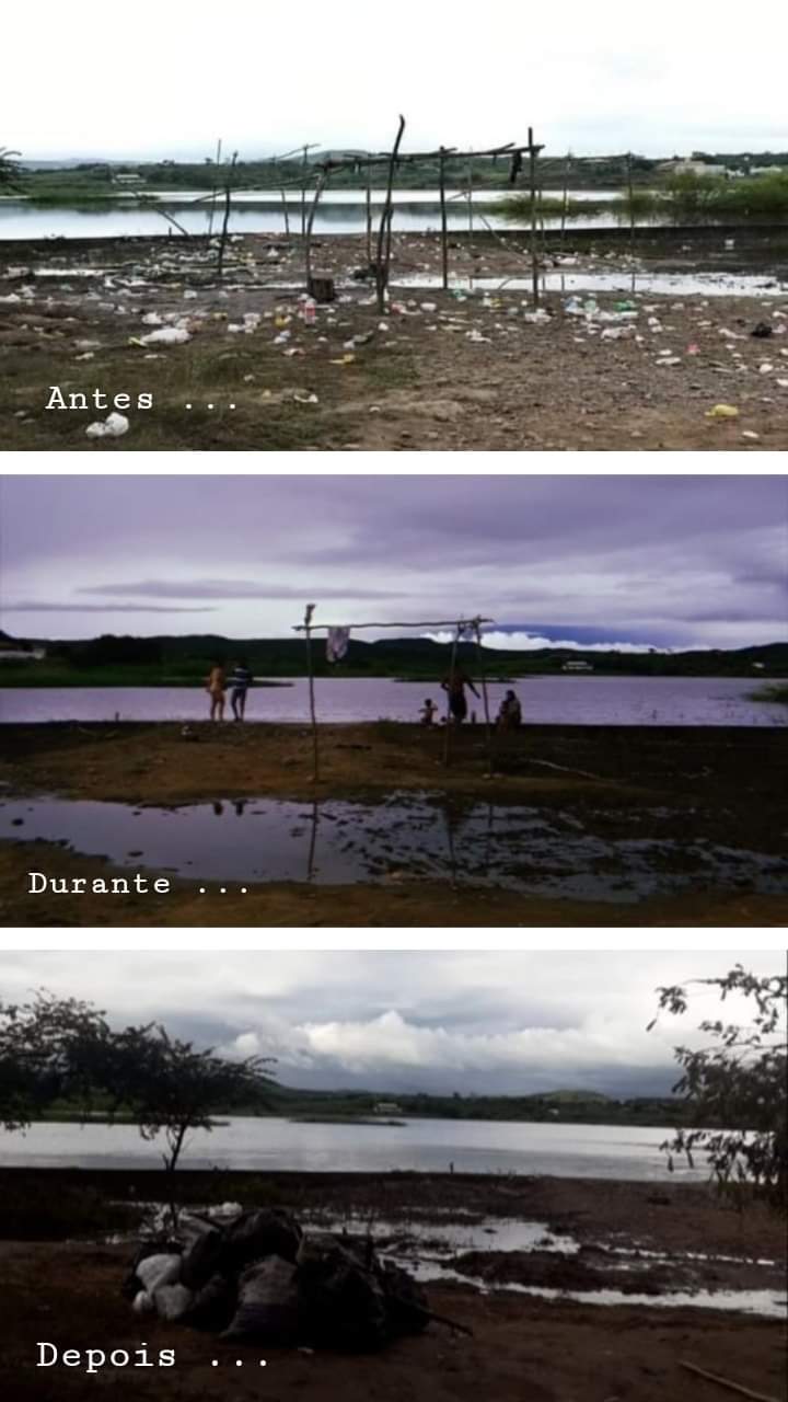 Após denúncia do blog, prefeitura de SJE age no açude Jureminha