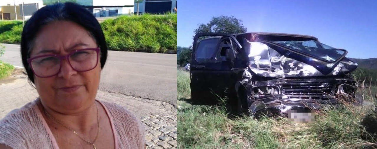 Colisão entre carros deixa mulher morta na PE-365 em Serra Talhada