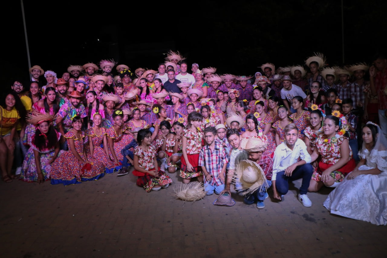 Bom público no concurso de quadrilhas matutas de Afogados da Ingazeira