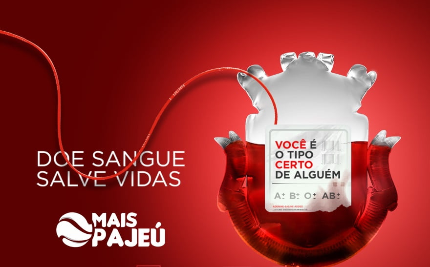 Junho Vermelho: campanha destaca a importância da doação de sangue