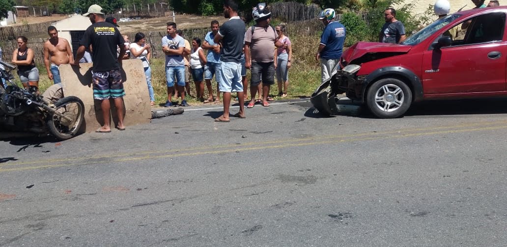 Polícia divulga detalhes de acidente que deixou um ferido em Afogados da Ingazeira