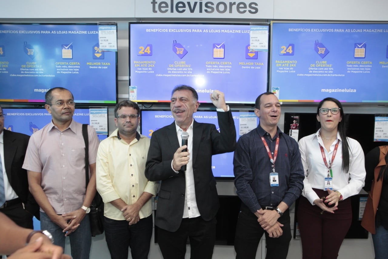 Patriota prestigiou inauguração do Magazine Luiza em Afogados da Ingazeira