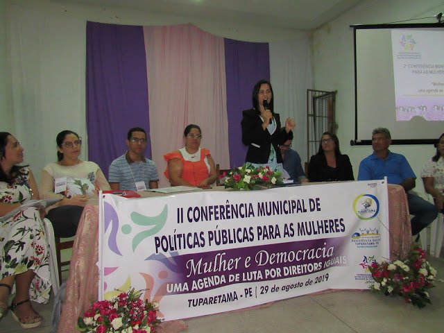 Governo de Tuparetama realiza II Conferência Municipal de Políticas Públicas para as Mulheres