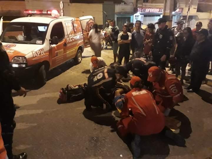 Acidente deixa uma pessoa com escoriações em Tabira