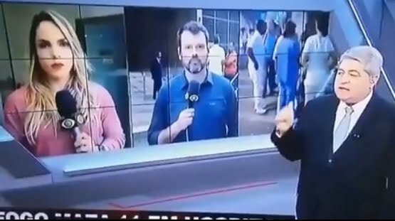 ‘Pois é, não pegou fogo’, diz Datena após perguntar sobre hospital onde Bolsonaro estava internado