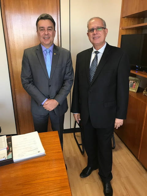 Prefeito Sávio Torres e o Deputado Federal Ricardo Teobaldo conseguiram R$ 2,5 milhões de reais para a construção de uma nova creche no município