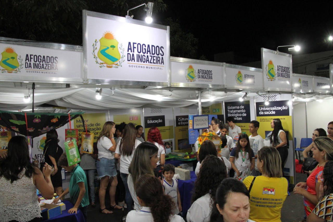 Público excelente na abertura da Feira do Empreendedorismo de Afogados da Ingazeira
