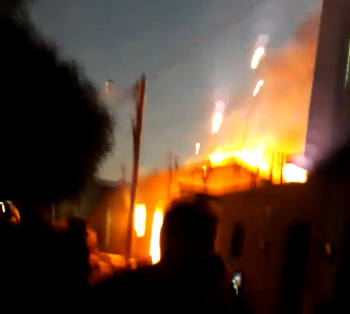 Incêndio atinge residências em bairro de Afogados da Ingazeira