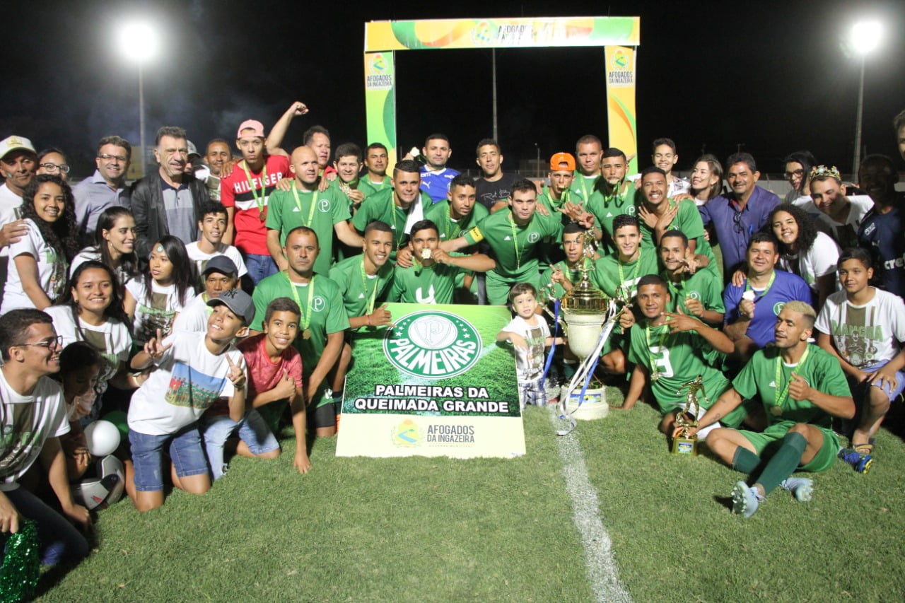 Palmeiras da Queimada Grande é o campeão do Campeonato Rural de Afogados da Ingazeira