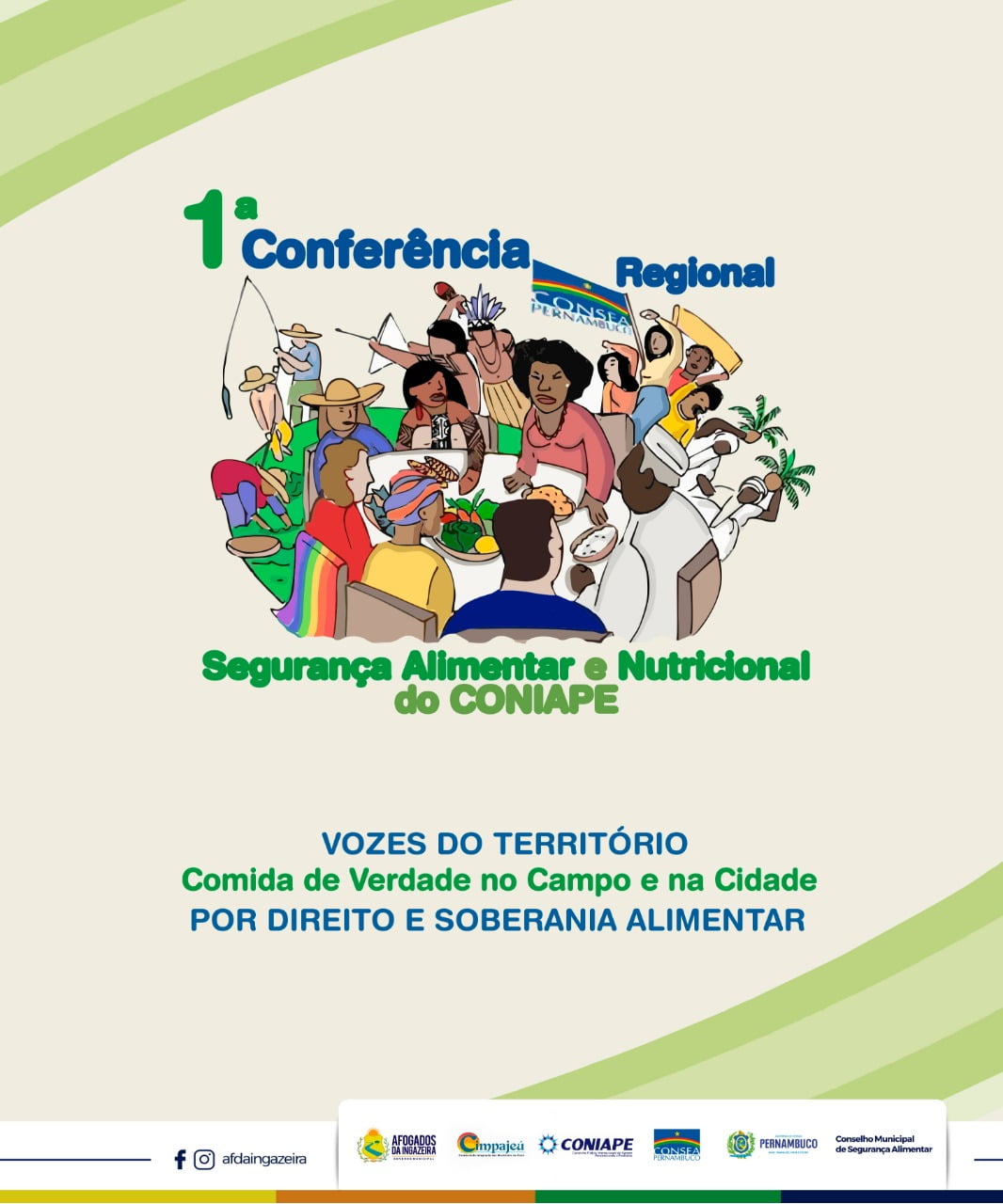 Afogados sediará, nesta quinta (14), 1ª Conferência Regional de Segurança Alimentar