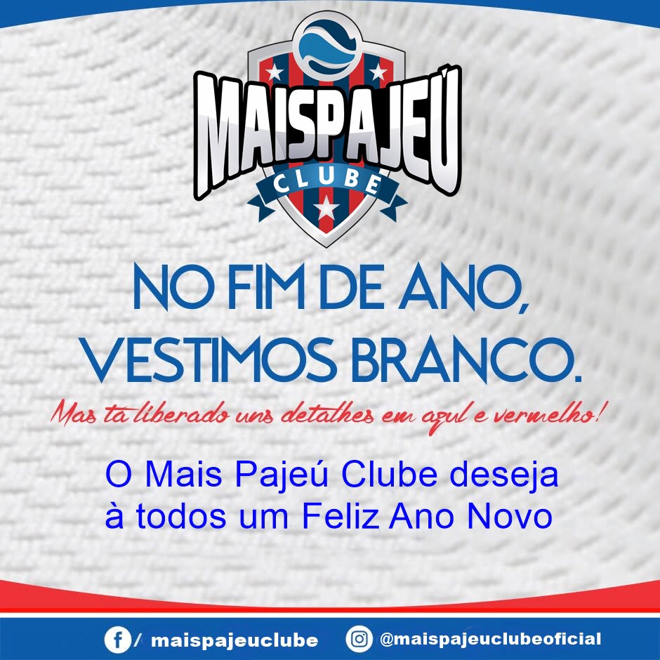 Mais Pajeú Clube deseja à todos um Feliz 2020 e projeta o melhor ano de sua história