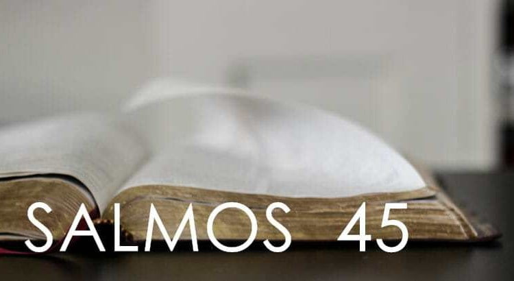 Palavra do Dia: Salmo 45