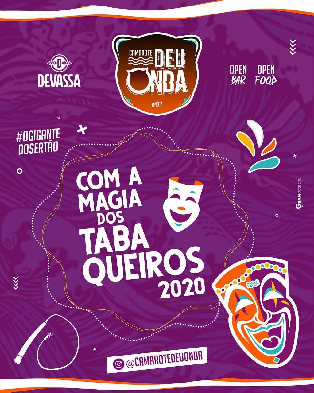 Camarote Deu Onda com a magia dos Tabaqueiros de Afogados da Ingazeira