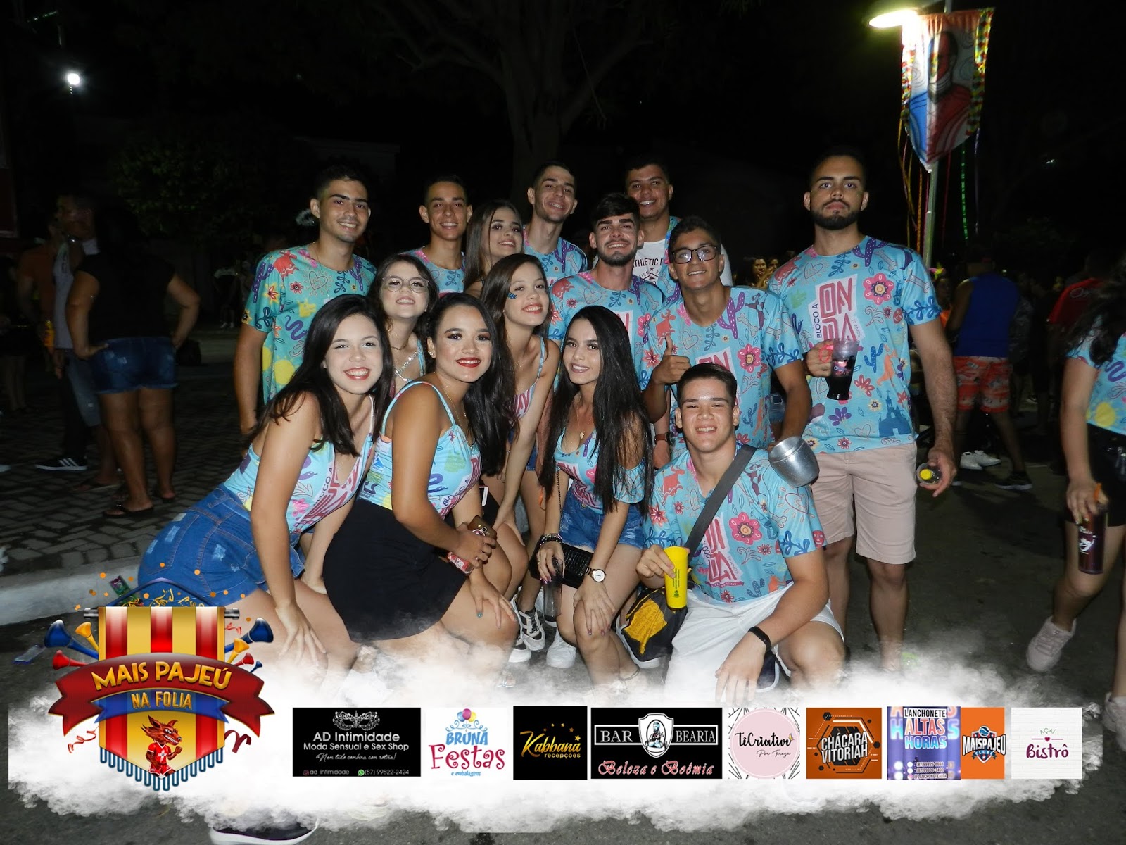 Primeiro dia do bloco A Onda 2020 –  Fotos Parte 1