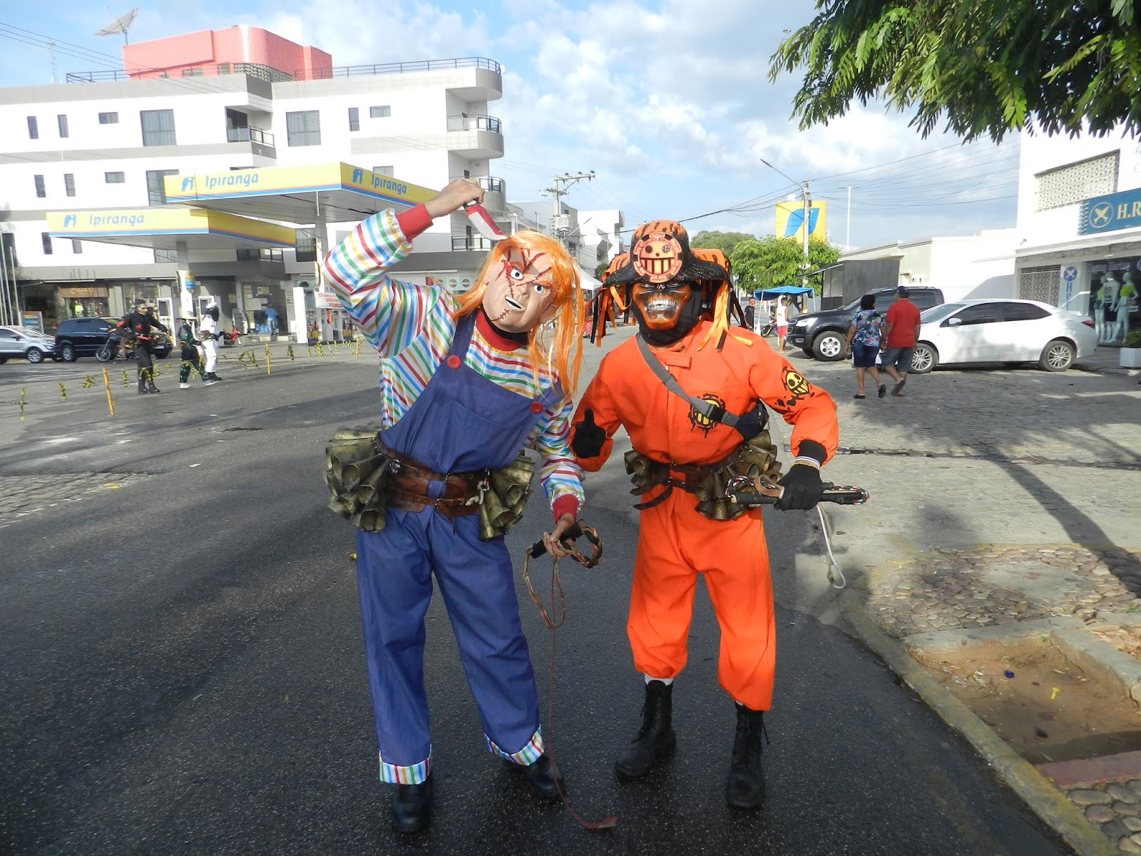 Imagens de um dia domingo de carnaval em Afogados da Ingazeira