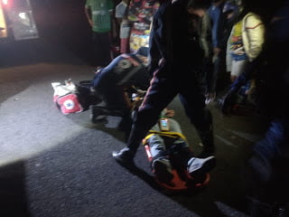 Mulher sofre acidente de moto na cidade de Tabira