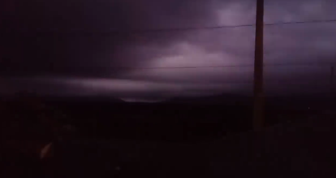 Madrugada de chuva, raios e trovões em Afogados da Ingazeira, confira vídeo