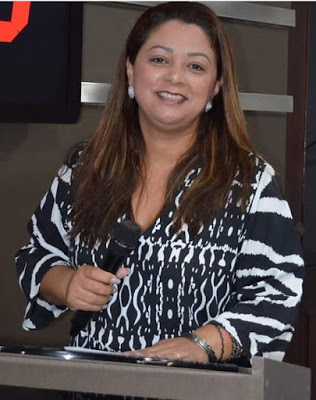 A vereadora de Tabira, Claudiceia Rocha deixa a legenda do PSB e ingressa no MDB para concorrer à reeleição