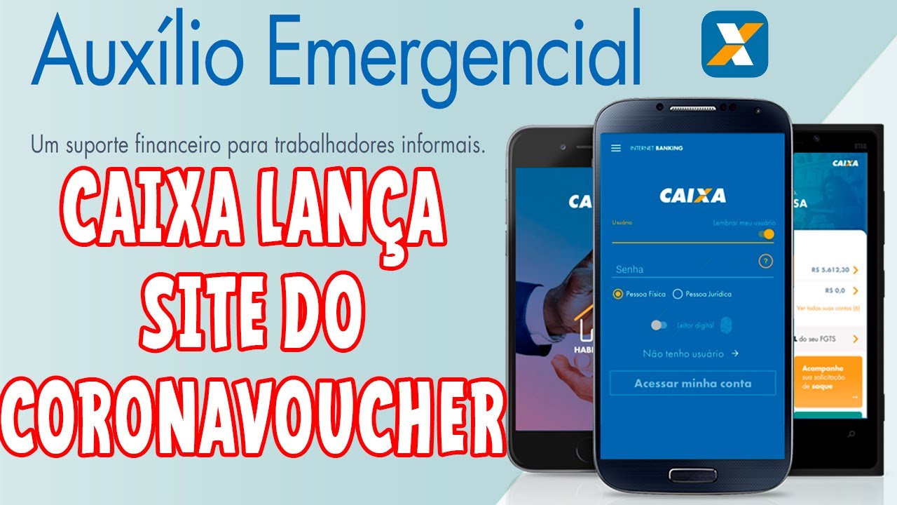 Caixa lança site para solicitar auxílio de R$ 600