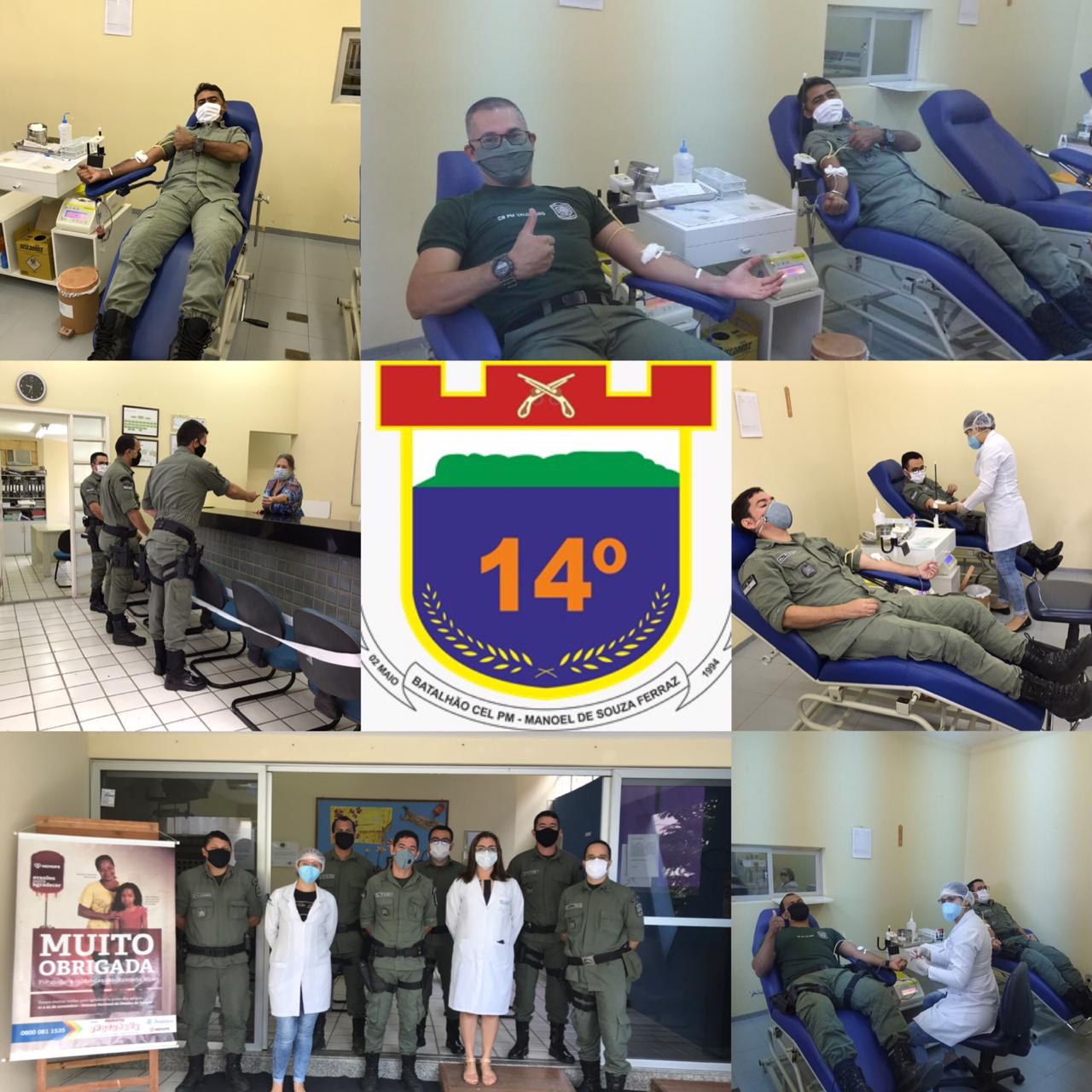 14º BPM realiza ação solidária