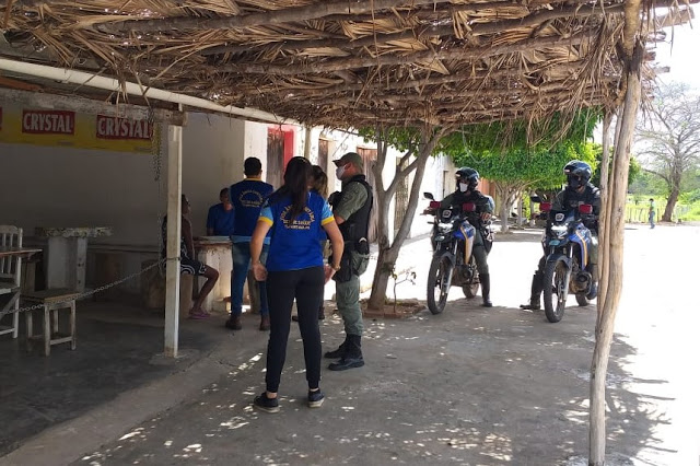 Vigilância Sanitária e PM iniciaram fiscalizações mais rígidas em Tuparetama