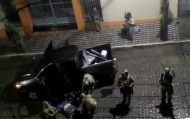 Cinco suspeitos de ataques a bancos são mortos após intensa troca de tiros com policiais na PB, um deles seria filho de um vereador, veja vídeo