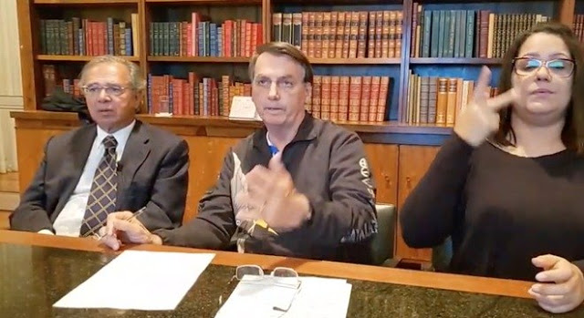 Bolsonaro diz que vai pagar auxílio emergencial por mais 3 meses