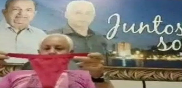 Vídeo: Vereador é flagrado cheirando calcinha durante sessão virtual
