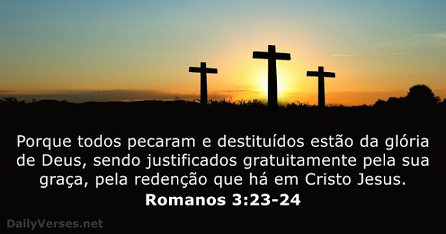 Palavra do Dia: somos justificados pela graça