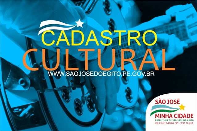 São José do Egito inicia hoje o Cadastramento Artístico e Cultural