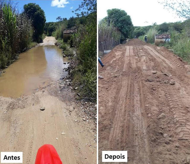 Prefeitura de Afogados recupera estrada da Caiçara