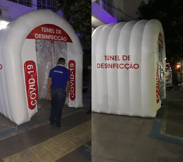 Covid-19: Prefeitura de Afogados vai instalar túneis de desinfecção para a população