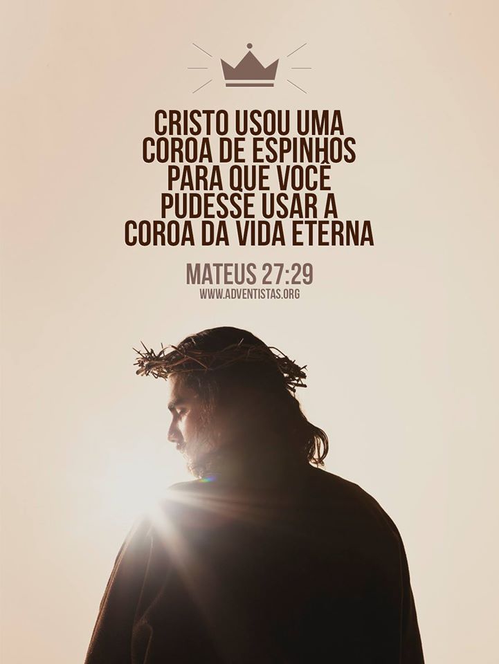 Significado da coroa de espinhos que Jesus recebeu. 