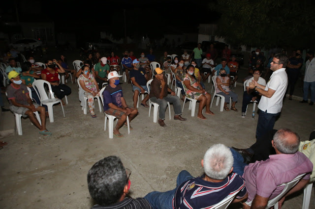 Sandrinho participa de encontro com comunidades rurais no São João Novo