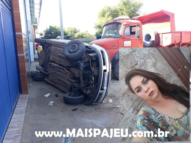 Casal afogadense sofre acidente, mulher morre e homem fica gravemente ferido