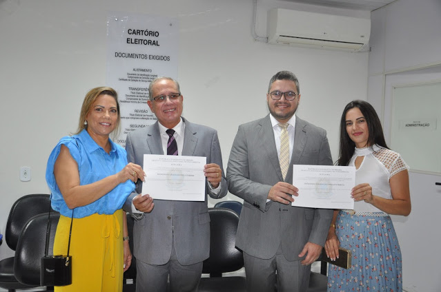 Sávio Torres e Diógenes Patriota são diplomados